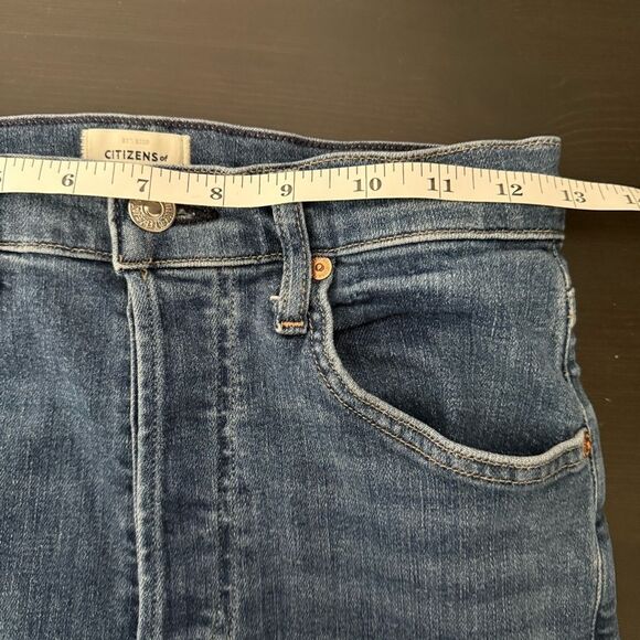 Citizens of Humanity Joline Jeans 26 Blue High Rise Crop Premium Vintage Denim - Picture 13 of 15